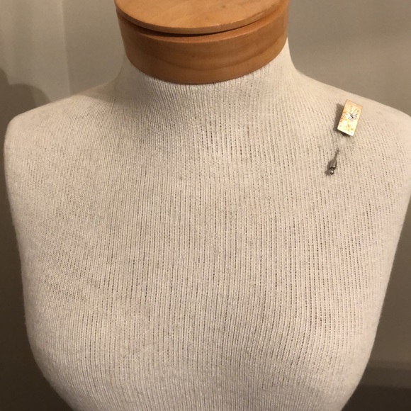 Vintage Reed & Barton Damascene Butterfly Stick Pin signed - Picture 10 of 13